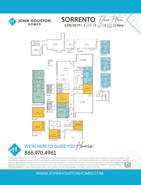 2D floor plan layout for the Sorrento by John Houston Homes in The Retreat - Phase 1, Waxahachie, TX (Image 3). 2D floor plan layout for the Sorrento by John Houston Homes in The Retreat - Phase 1, Waxahachie, TX (Image 3).