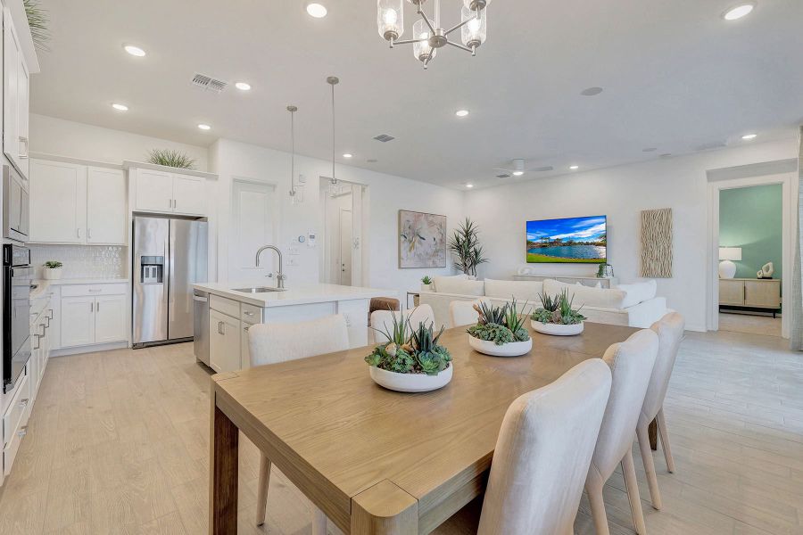 Representative furnished interior of a home built from the Lagoon by Mattamy Homes in Tyler Ranch, Buckeye (Image 26).