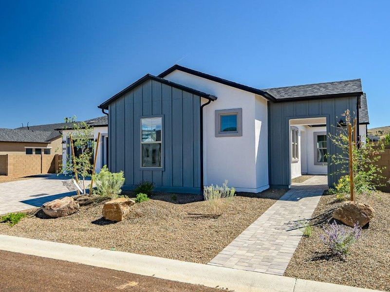 Exterior details and patio area of a home in Summit at The Dells, Prescott (Image 4).