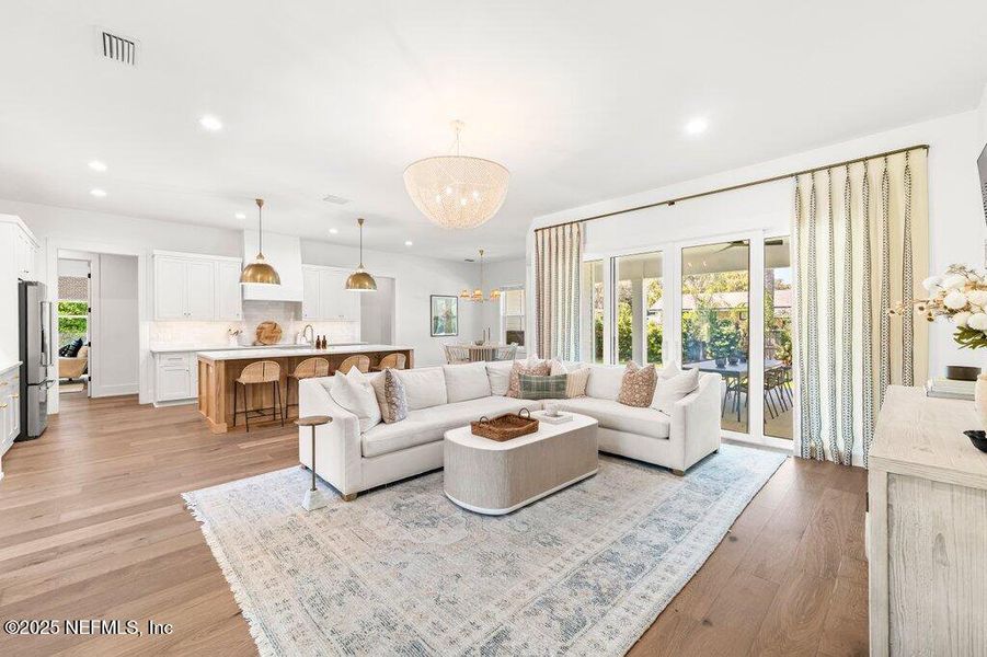 Furnished interior view inside a new home in , Neptune Beach (Image 13).