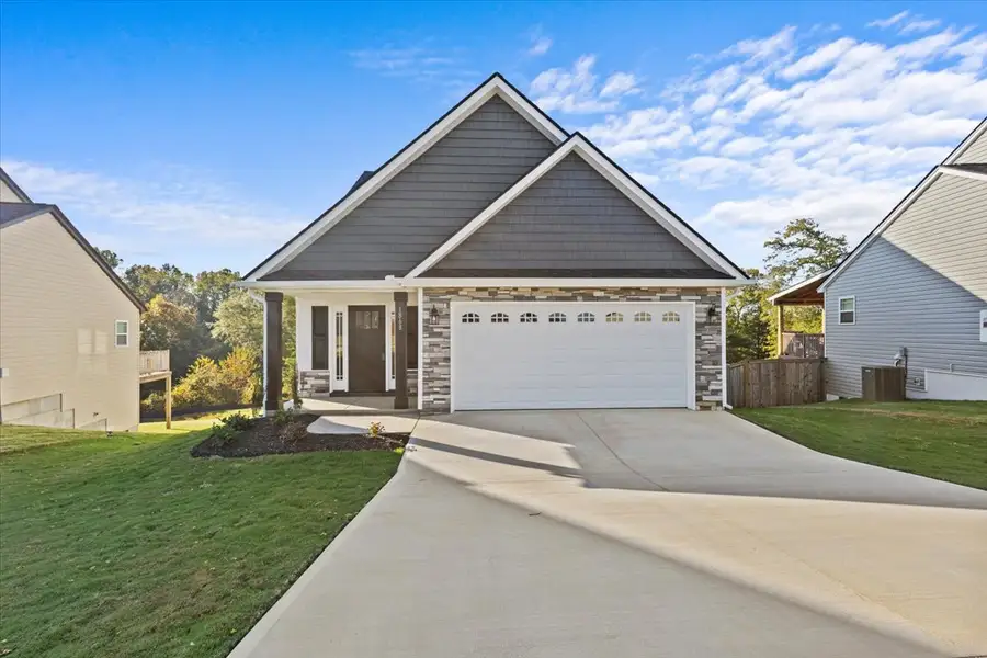 Representative exterior photo of a completed home built from the Iris by Enchanted Homes in Ballentine Ridge, Lyman, SC (Image 1).