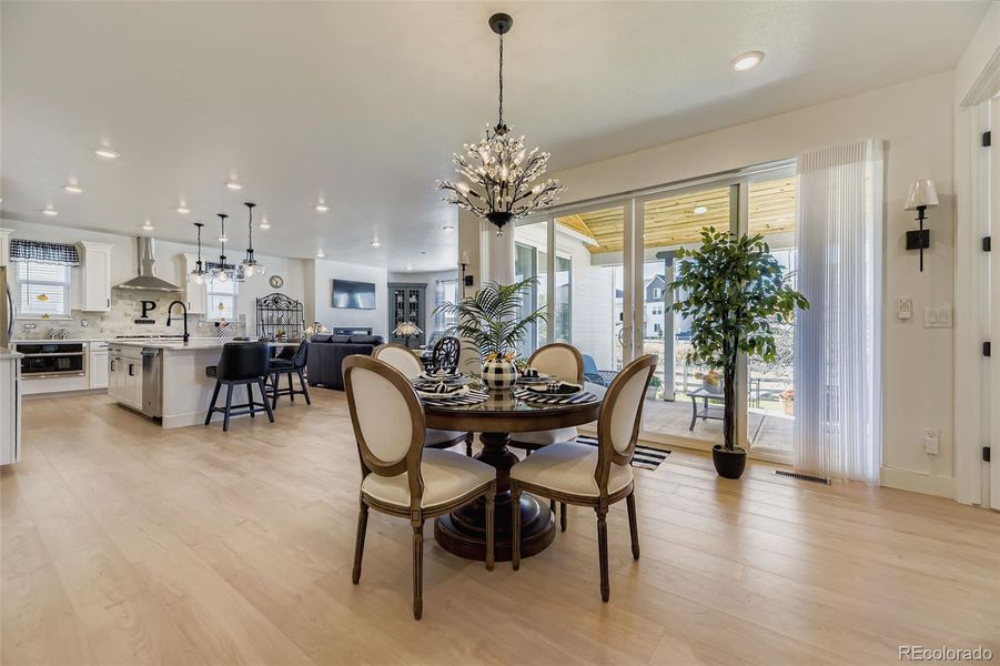 Furnished interior view inside a new home in , Parker (Image 23).