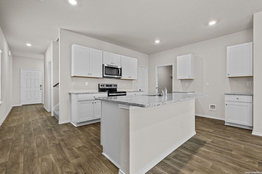Furnished interior view inside a new home in Stonehill, San Antonio (Image 6).