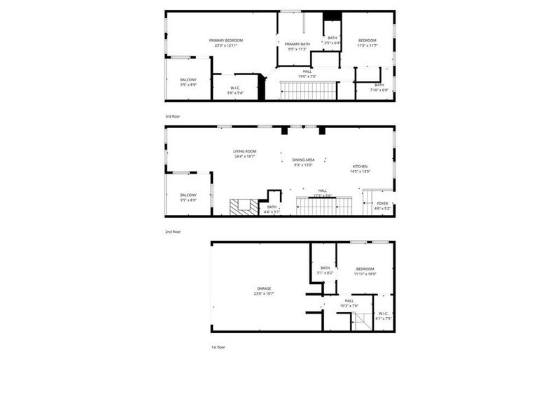 2D floor plan layout of this home in , Peachtree Corners, GA (Image 5). 2D floor plan layout of this home in , Peachtree Corners, GA (Image 5).