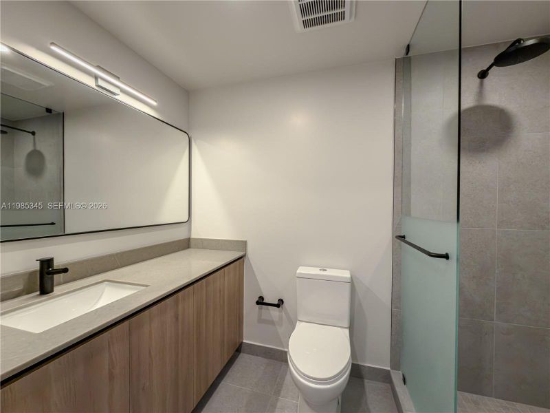 Furnished interior view inside a new home in , Miami (Image 18).