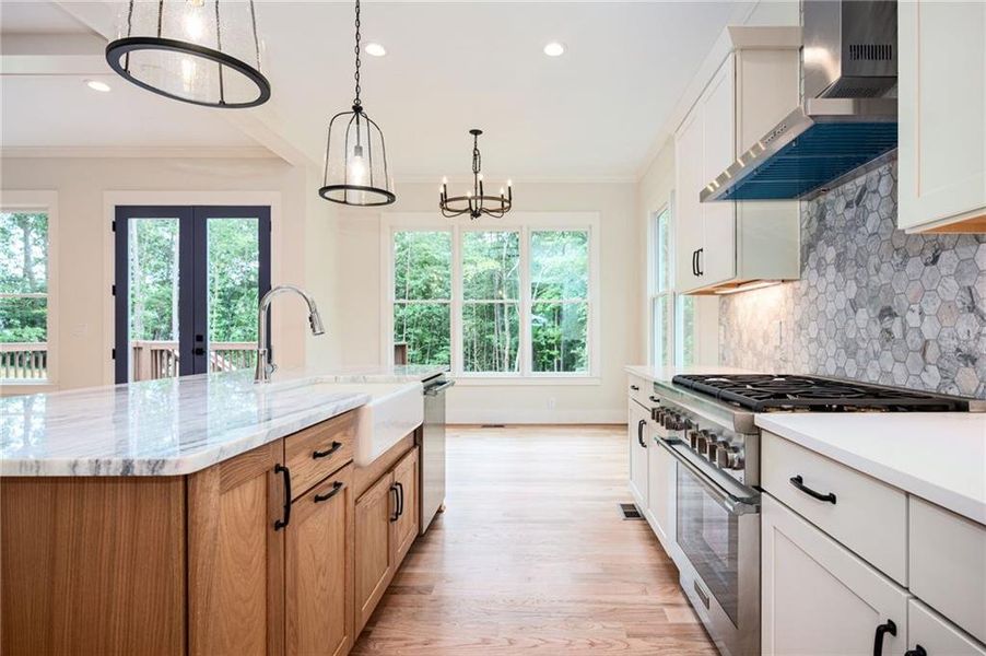Furnished interior view inside a new home in , Monroe (Image 8). Furnished interior view inside a new home in , Monroe (Image 8).