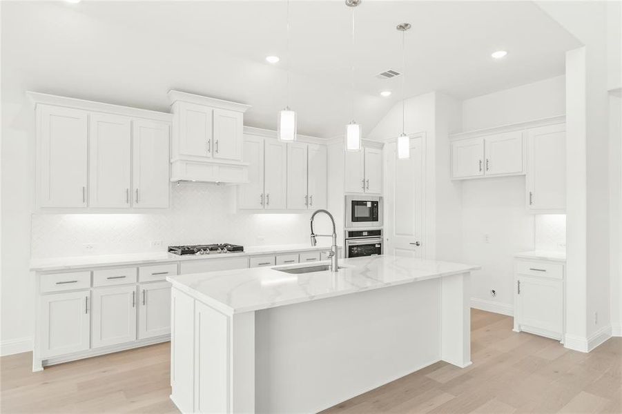 Furnished interior view inside a new home in Sutton Fields, Celina (Image 15).