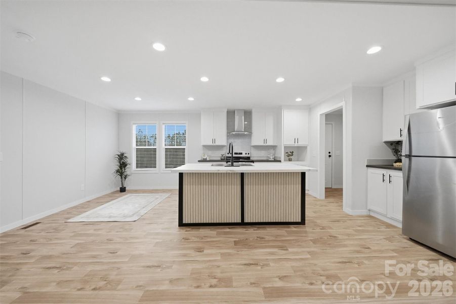 Furnished interior view inside a new home in , Morganton (Image 7).