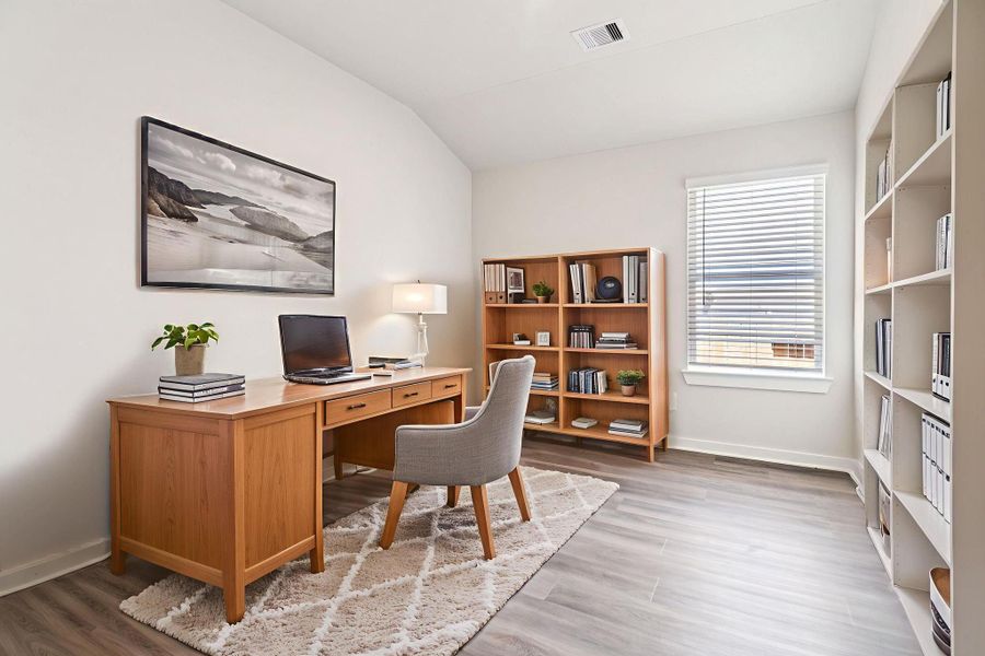 Photo is not of the actual home but is an inspirational photo of builder's model home and may depict options, furnishings, and/or decorator features that are not included.