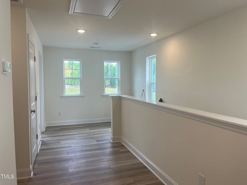 Second floor hallway with Nook area