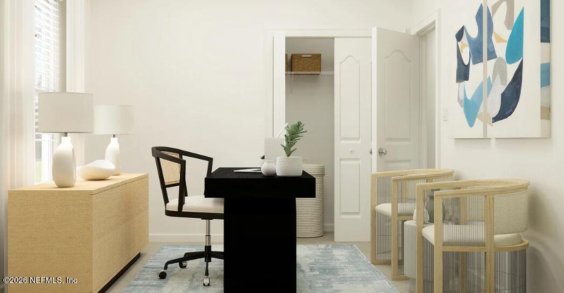 Furnished interior view inside a new home in Granary Park, Green Cove Springs (Image 9).