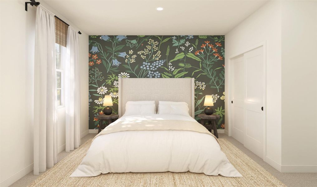 Extra Suite Plus bedroom (*Artist rendering used for illustration purposes only.)