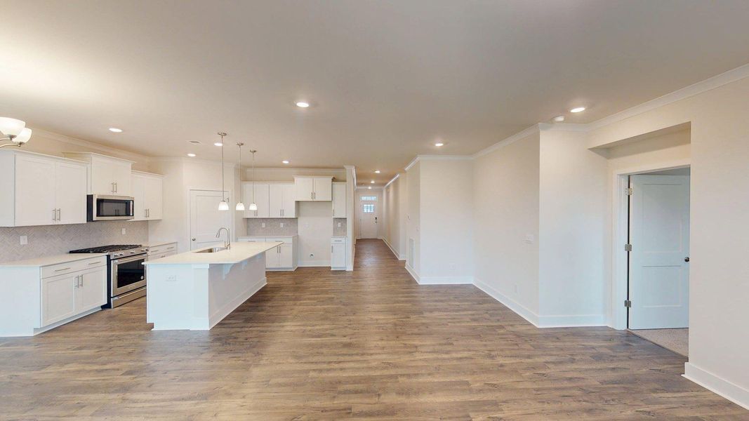 Furnished interior view inside a new home in Westport, York (Image 8).