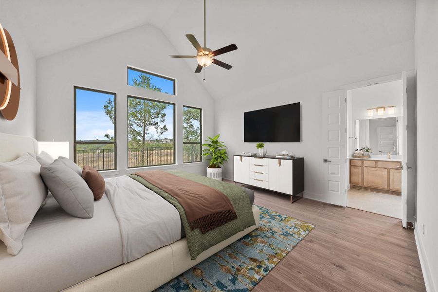 Primary Bedroom - Virtually Staged