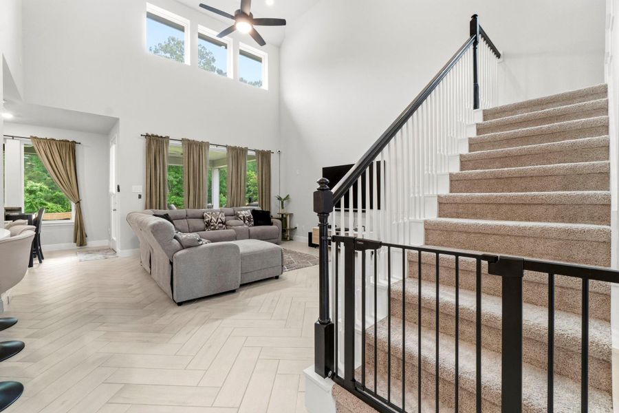 Furnished interior view inside a new home in , Magnolia (Image 15).