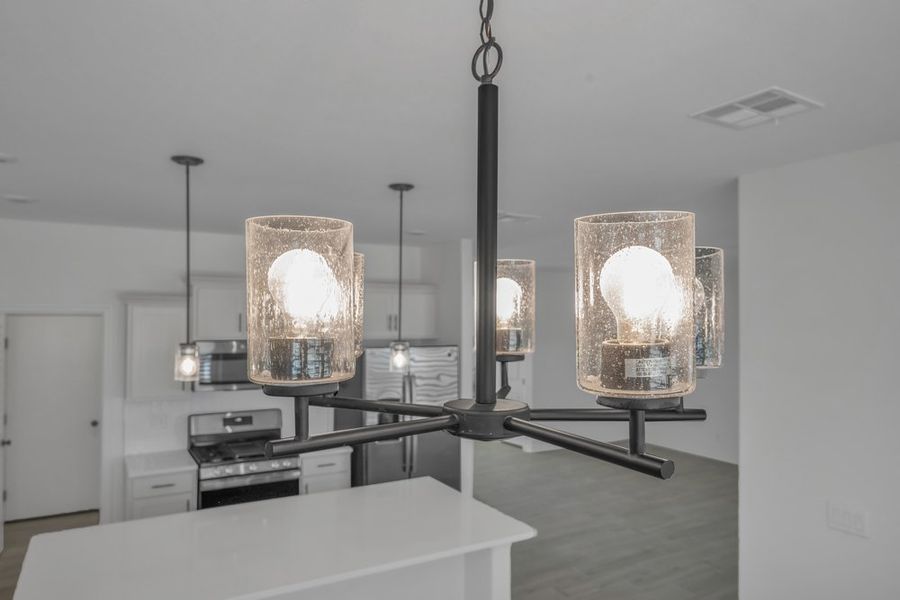 Representative furnished interior of a home built from the Bellagio 425SSC by Saratoga Homes in Paseo Del Este, El Paso (Image 11).