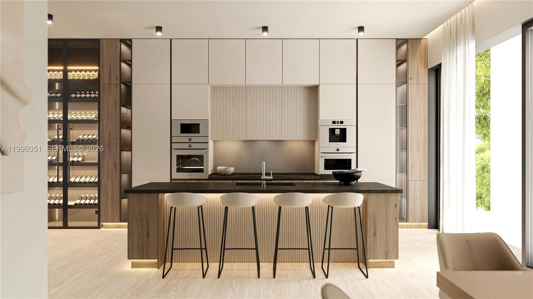 Furnished interior view inside a new home in , North Bay Village (Image 8).
