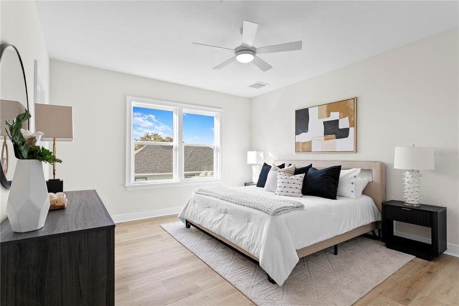 Furnished interior view inside a new home in , Tampa (Image 17).