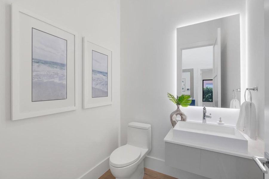 Furnished interior view inside a new home in , West Palm Beach (Image 5). Furnished interior view inside a new home in , West Palm Beach (Image 5).