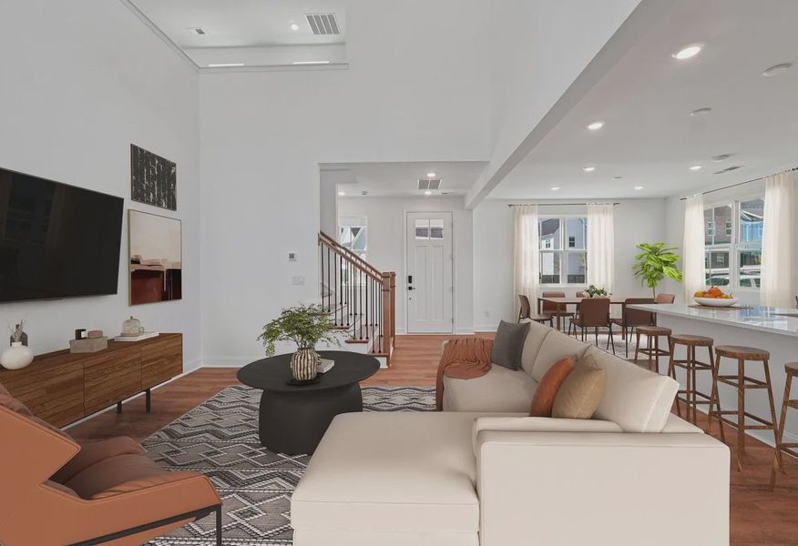 Virtually Staged Great Room - 4 of 22 Virtually Staged Great Room - 4 of 22