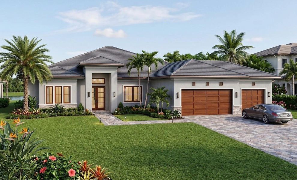 The Oneida Exterior Elevation B The Oneida Exterior Elevation B