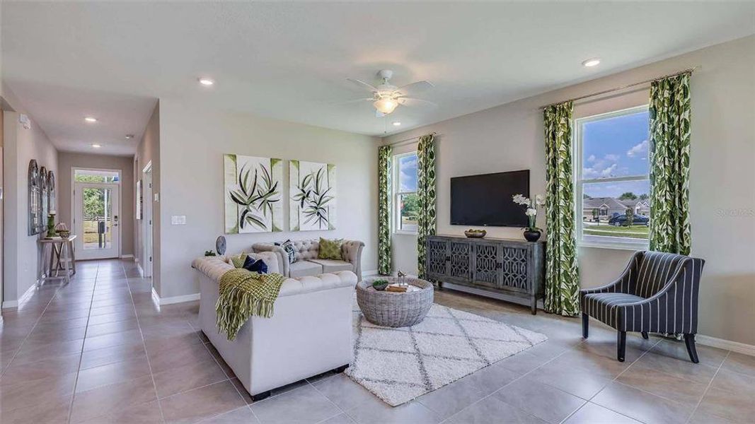 Furnished interior view inside a new home in Legacy Preserve, Parrish (Image 6).
