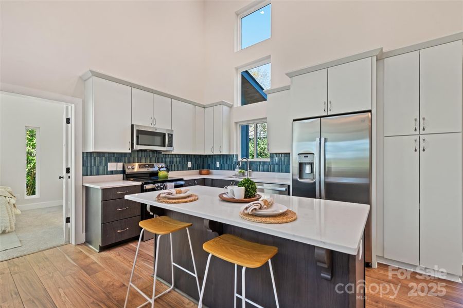 Furnished interior view inside a new home in , Sylva (Image 4).