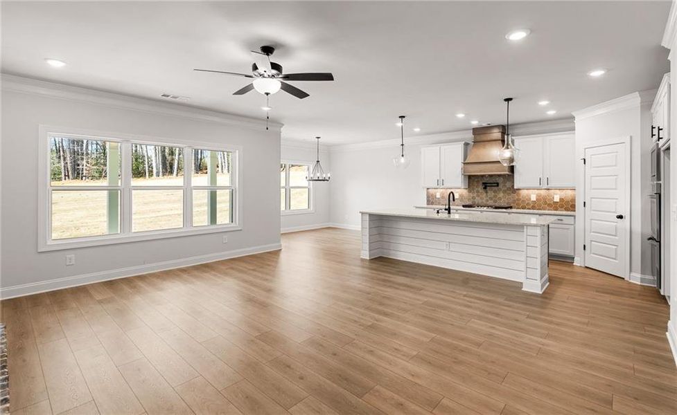 Spacious, unfurnished interior of a new home in Red Oak Ridge, Loganville (Image 16).