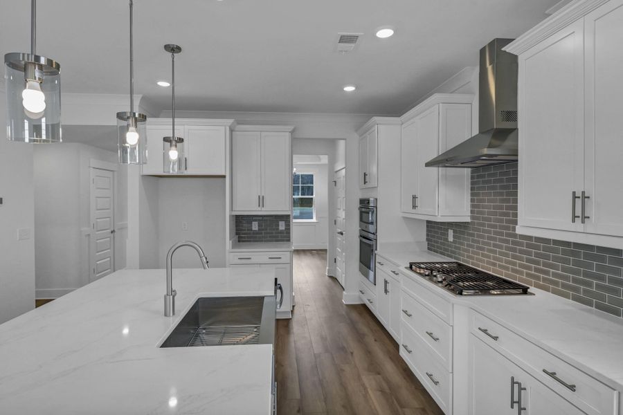 Furnished interior view inside a new home in Clubside Reserve at Summerlake, Lexington (Image 15).