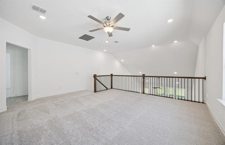 Versatile loft area ideal for family fun *Model representation Versatile loft area ideal for family fun *Model representation