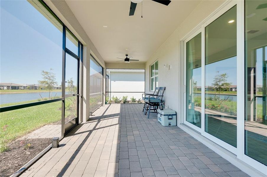 Exterior details and patio area of a home in BeachWalk by Manasota Key, Englewood (Image 32).