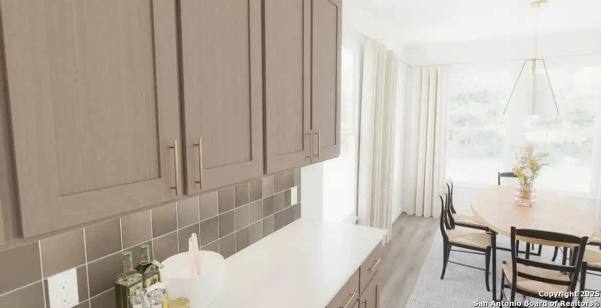 Furnished interior view inside a new home in Enclave at Hennersby Hollow 50's, San Antonio (Image 6). Furnished interior view inside a new home in Enclave at Hennersby Hollow 50's, San Antonio (Image 6).