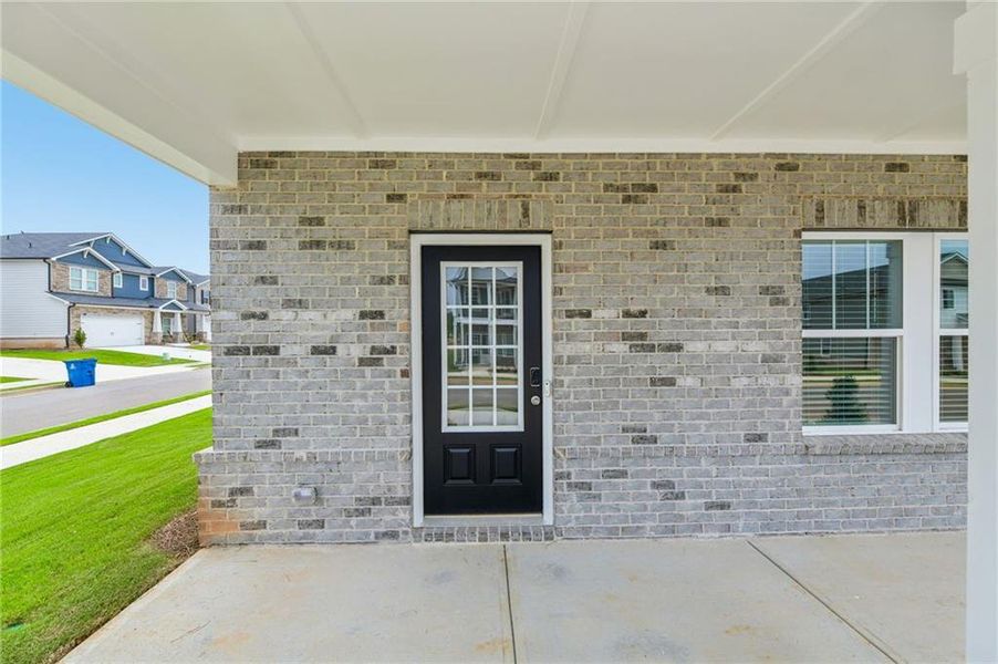 Exterior details and patio area of a home in , Lawrenceville (Image 3). Exterior details and patio area of a home in , Lawrenceville (Image 3).