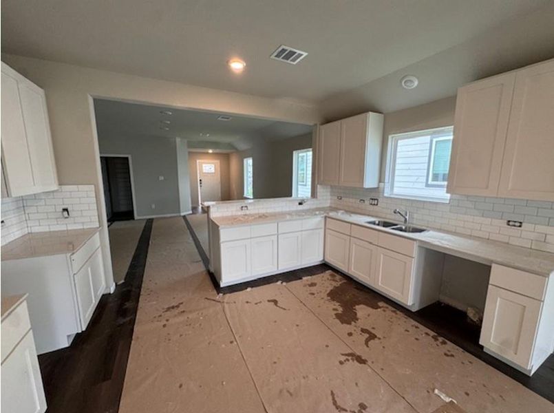 In-progress construction of a new home in Townsend Reserve, Splendora, TX (Image 32).