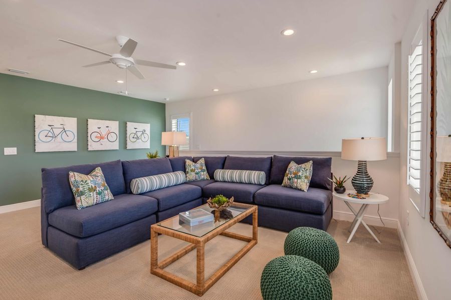 Furnished interior view inside a new home in Palm Grove, Bradenton (Image 7).