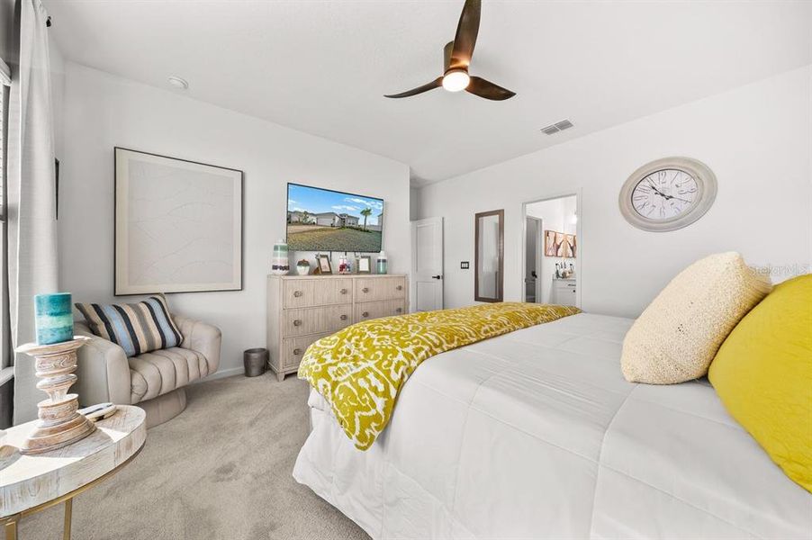 Furnished interior view inside a new home in , Ocala (Image 52).