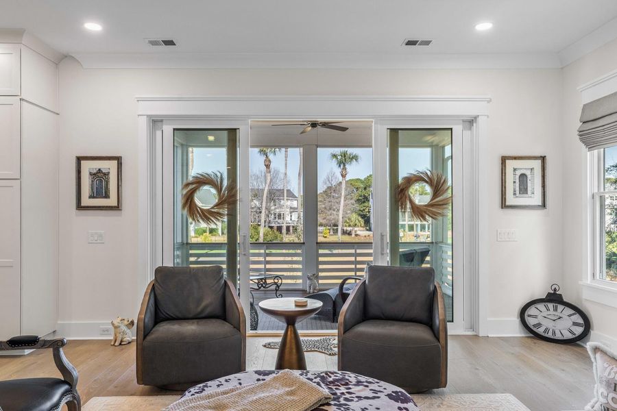 Furnished interior view inside a new home in , Johns Island (Image 40).
