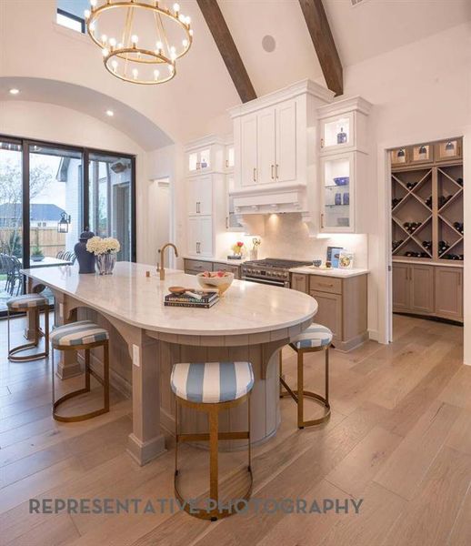 Furnished interior view inside a new home in Mustang Lakes, Celina (Image 4).
