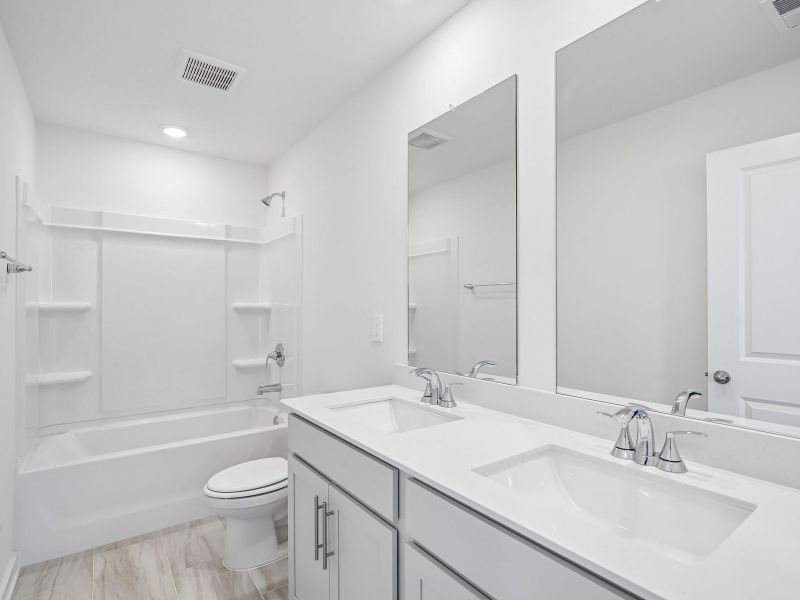 Furnished interior view inside a new home in Crestview - Ridge Series, Hermitage (Image 6).
