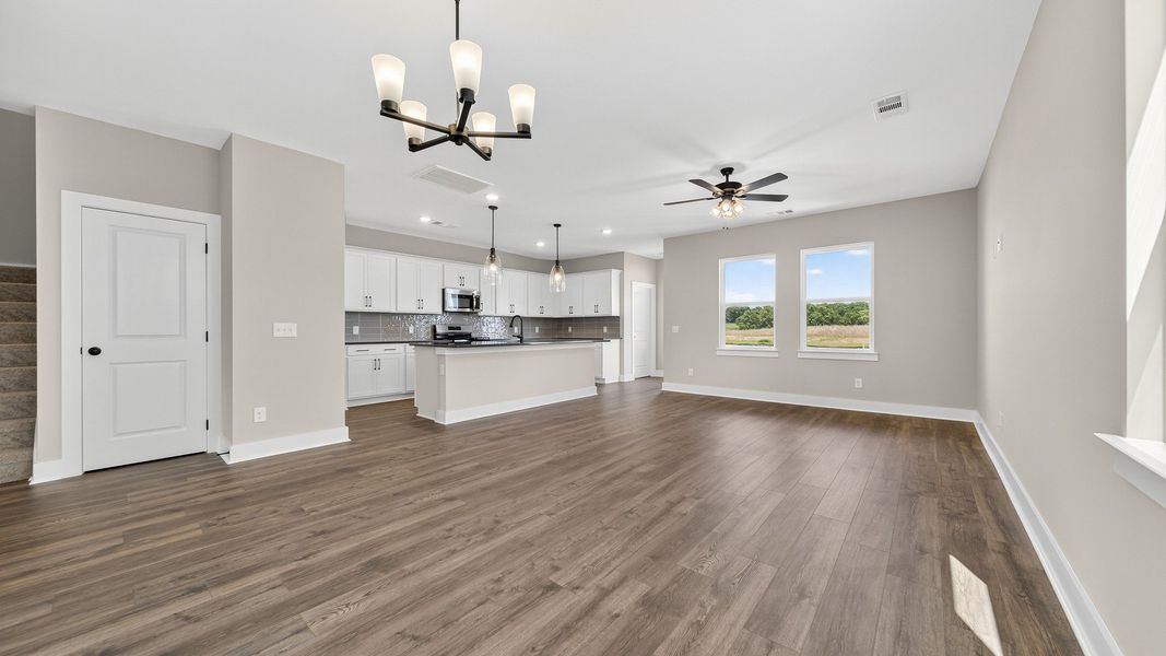 Spacious, unfurnished interior of a new home in McClure Farms, Columbia (Image 14). Spacious, unfurnished interior of a new home in McClure Farms, Columbia (Image 14).