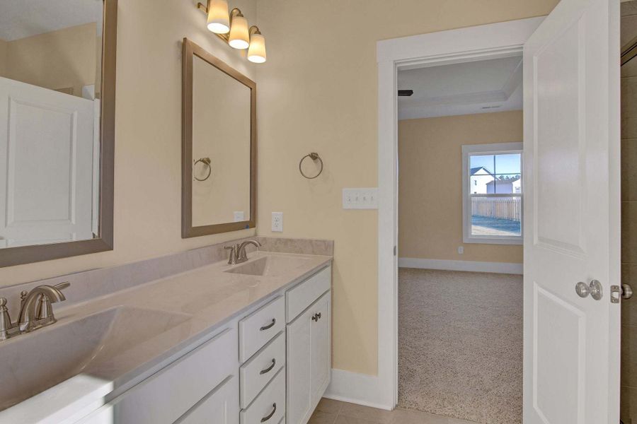 Representative furnished interior of a home built from the Bladen by Caviness & Cates Communities in Maggie Way, Wendell (Image 156).