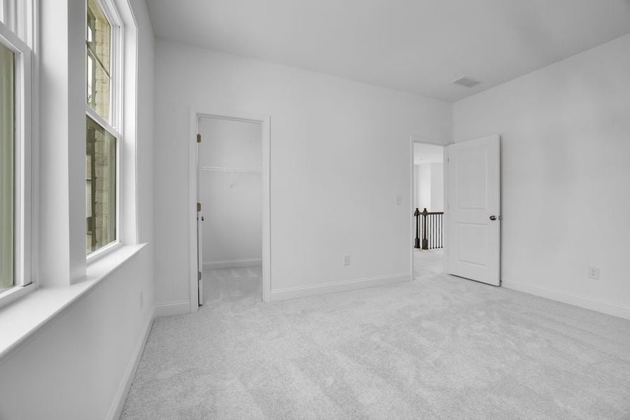Spacious, unfurnished interior of a new home in Kennison Creek, Cumming (Image 17). Spacious, unfurnished interior of a new home in Kennison Creek, Cumming (Image 17).