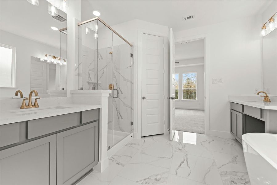 Furnished interior view inside a new home in COLTON®, Todd Mission (Image 5).