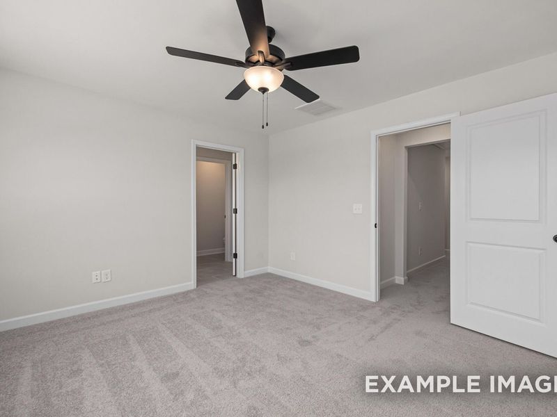 Spacious, unfurnished interior of a new home in Camden Park, Knightdale (Image 29).