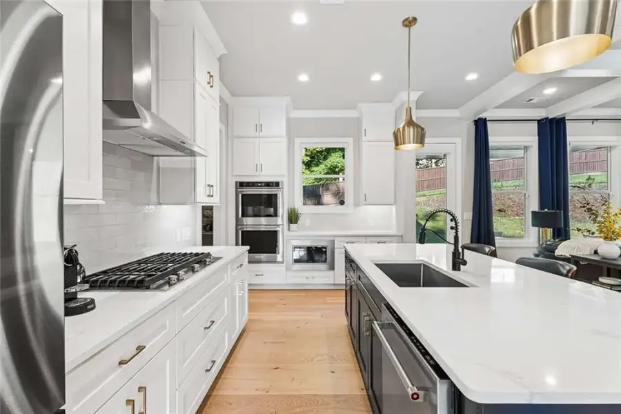 Furnished interior view inside a new home in , Smyrna (Image 7).
