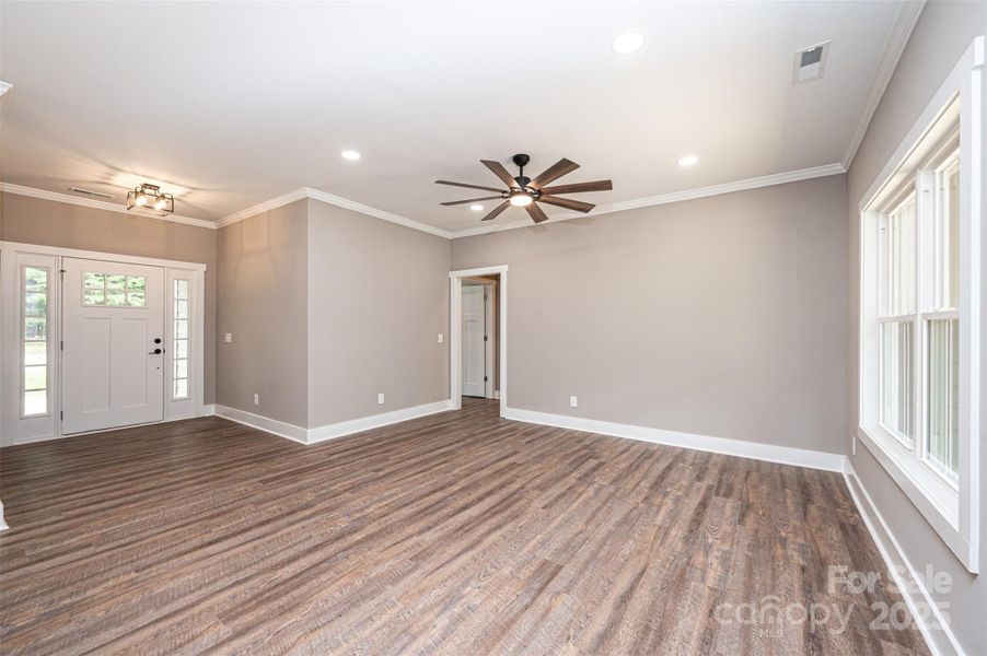 Spacious, unfurnished interior of a new home in , Lenoir (Image 41).