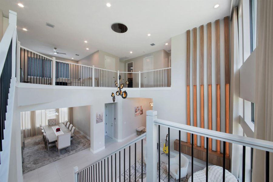 Furnished interior view inside a new home in , Boca Raton (Image 9).