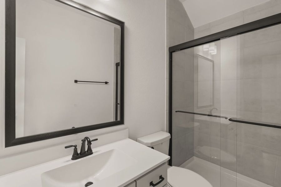 Furnished interior view inside a new home in Evergreen, Fulshear (Image 6).
