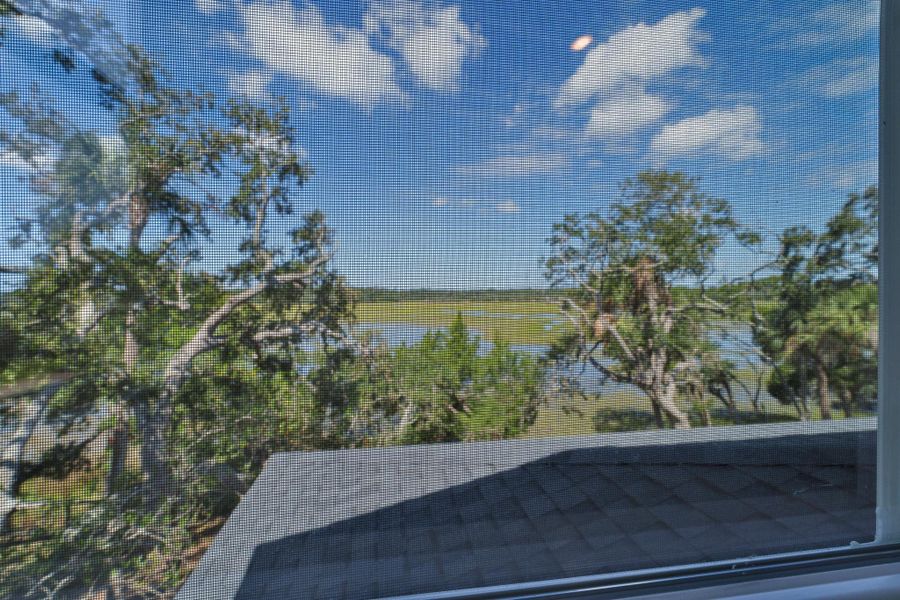 Exterior details and patio area of a home in , Edisto Island (Image 38). Exterior details and patio area of a home in , Edisto Island (Image 38).