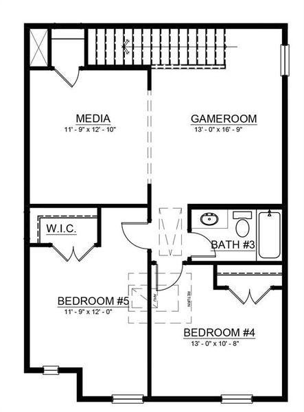 Denton_KingsWay_ElevationB_Craftsman_UpperFloor_10.1.24